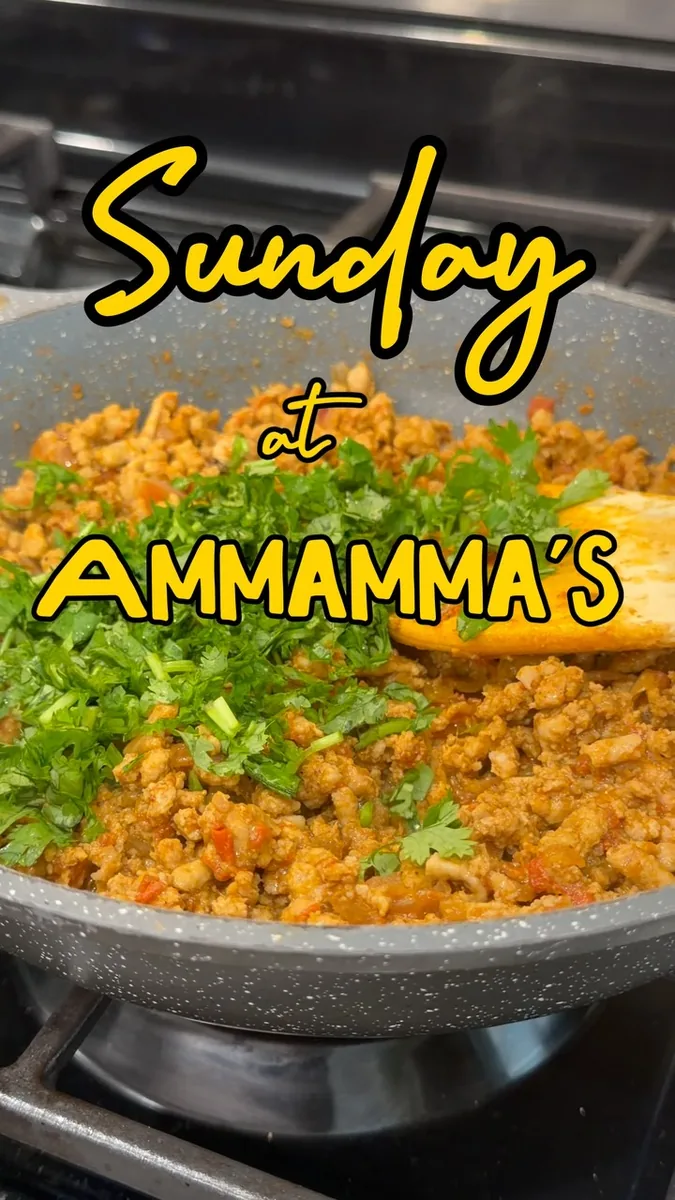 Ammamma’s Chicken Kheema