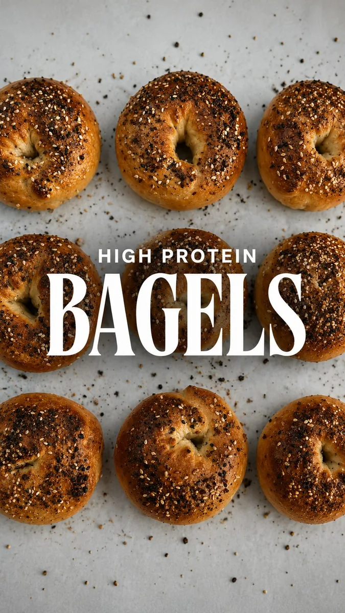 High-Protein Bagels