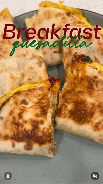 High-Protein Breakfast Quesadilla