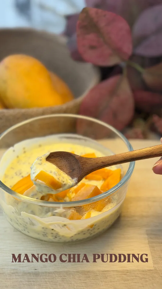 Mango Chia Pudding